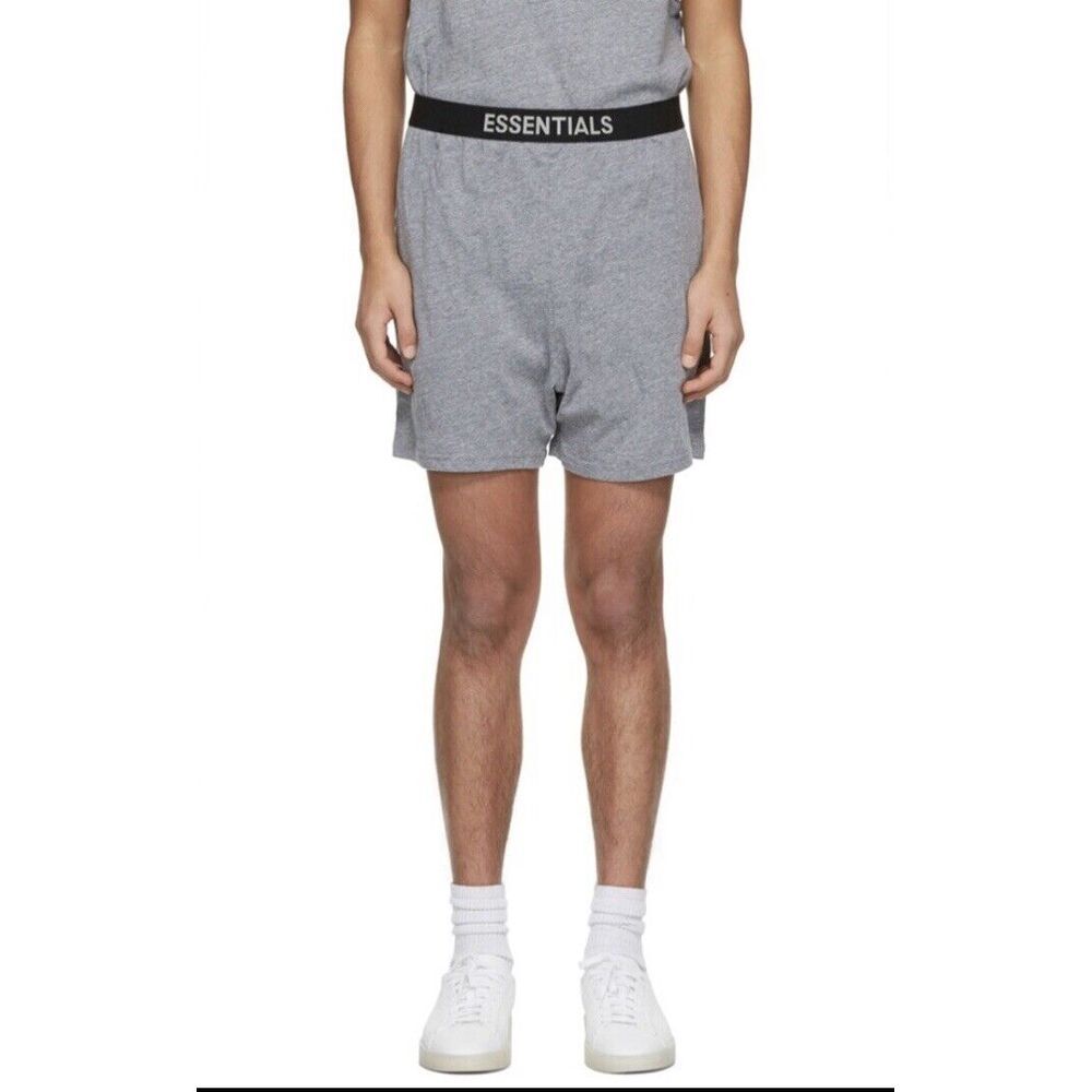 Fear Of God Essentials Heather Gray‎ Lounge Shorts NWT Authentic S